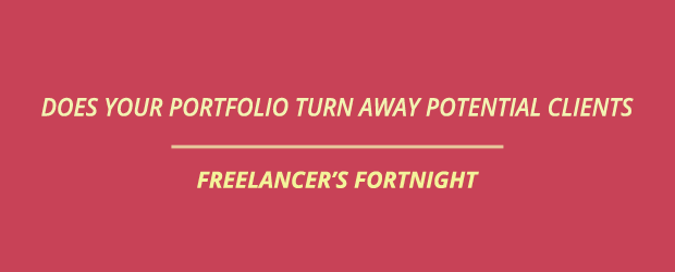 Does your portfolio turn away potential clients?