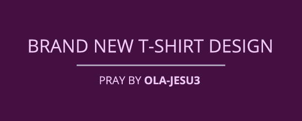 Brand New T-shirt Design - JESUS Never Fails by Ola-Jesu3