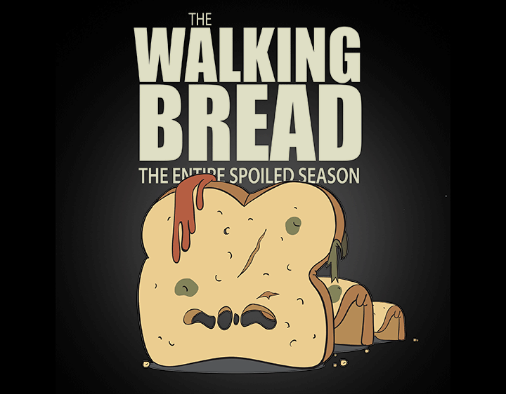 THE WALKING BREAD t-shirt