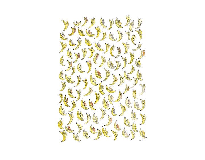 Hamsters & Bananas  t-shirt