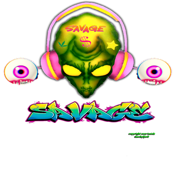 Savage teen alien t-shirt