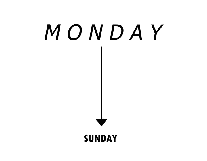 weekdays  bigger than weekends by sagmania