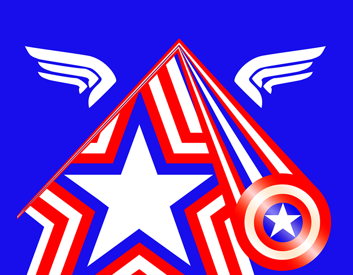 The Captain of America by arctroop