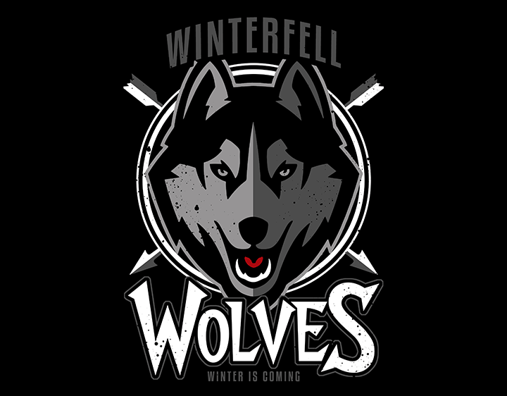 Winterfell Wolves t-shirt