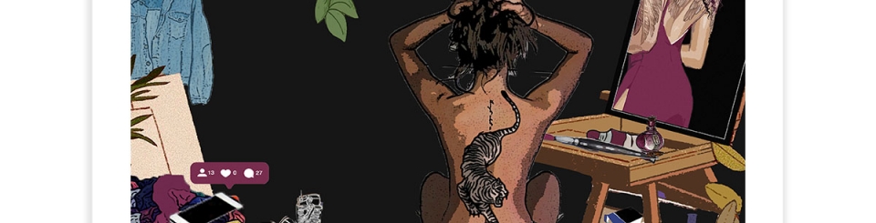 Graphic Tide Artist vitikabhatia